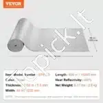 Izoliacinė plėvelė, 15x1.22 m / 5.5 mm - Image 6