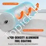 Izoliacinė plėvelė, 7.62x0.61 m / 3.2 mm - Image 2