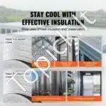 Izoliacinė plėvelė, 7.62x0.61 m / 3.2 mm - Image 5