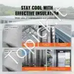 Izoliacinė plėvelė, 7.62x1.22 m / 0.165 mm - Image 5