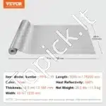 Izoliacinė plėvelė, 7.62x1.22 m / 0.165 mm - Image 6