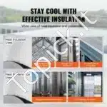 Izoliacinė plėvelė, 7.62x1.22 m / 3.2 mm - Image 5