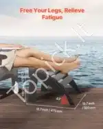 Juoda kojelė Adirondack kėdėms, 47,5 x 50 x 33 cm - Image 5