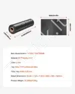 Juoda statybinė plėvelė mulčiavimui 3,05 x 30,48 m, 0,15 mm storio - Image 7