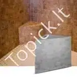 Kampinis Dušo Suoliukas su Plytelėmis, 57 x 40 x 50 cm - Image 8