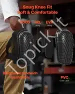 Kelių antkeliai apsaugai, 23x20 cm - Image 2