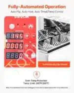 Komercinė automatinė spurgų gaminimo mašina 4 eilės | 240 vnt./h - Image 3