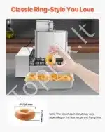 Komercinė automatinė spurgų gaminimo mašina 4 eilės | 240 vnt./h - Image 4