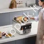 Komercinė elektrinė gruzdintuvė su nerūdijančio plieno talpykla | 3000 W | 5,9 l talpa | Temperatūra iki 200 °C | 220 V - Image 8