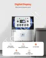 Komercinė ledukų gaminimo mašina – 40,82 kg per dieną, LED ekranas, 50 ledukų šablonų - Image 4