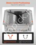 Komercinė mėsos pjaustyklė su 5 mm nerūdijančio plieno peiliu - Image 5