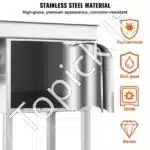 Komercinis elektrinis mėsos malūnas, 2200 W – 9,98 kg/min – Nerūdijančio plieno konstrukcija - Image 4