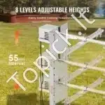 Komercinis grilis iš nerūdijančio plieno | Talpa 60 kg | Elektrinis BBQ grilis su dangčiu - Image 5