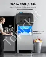 Komercinis ledo aparatas – 136 kg per dieną - Image 3