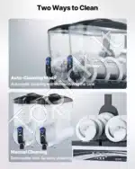 Komercinis slushie / šerbetų aparatas 2×15 l - Image 5