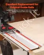 Kreipiamasis bėgelis rankiniam pjūklui, 700x180 mm, 4 vnt. - Image 2