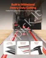 Kreipiamasis bėgelis rankiniam pjūklui, 700x180 mm, 4 vnt. - Image 4