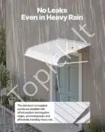 Langų ir durų stogelis 101,6 x 106,6 x 51 cm - Image 4