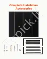 Langų ir durų stogelis 112,5 x 61 x 61 cm - Image 5