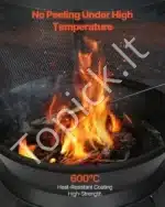 Lauko ugniakuras-krosnelė, 50 x 110 cm - Image 4