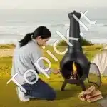 Lauko ugniakuras-krosnelė, 52 x 50 x 130 cm - Image 8