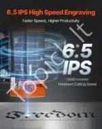 Lazerinio graviravimo staklės, 10 W, 38 x 40 cm - Image 2