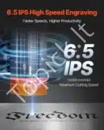 Lazerinio graviravimo staklės, 20 W, 38 x 40 cm - Image 2