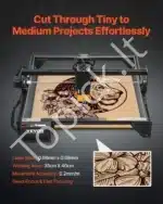 Lazerinio graviravimo staklės, 20 W, 38 x 40 cm - Image 3