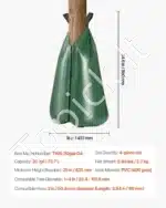 Lėto laistymo maišai medžiams, 4 vnt., 37,8 L - Image 7