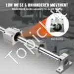 Linijiniai Kreipikliai 1000 mm – Visas Komplektas CNC Staklėms - Image 3