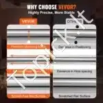 Linijiniai Kreipikliai 1500 mm – Visas Komplektas CNC Staklėms 2 vnt - Image 4