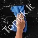 Lipnios vinilinės grindų plytelės, 50 vnt., juodo marmuro raštas - Image 8