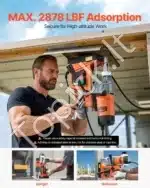 Magnetinė gręžimo mašina, 1450 W / 12500 N - Image 5