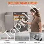 Maisto pašildymo spinta, 4 aukštai 850W - Image 2