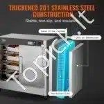 Maisto pašildymo spinta, 4 aukštai 850W - Image 4