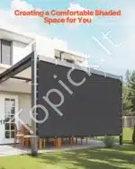 Markizė / apsauginis tinklas nuo saulės 305 x 305 cm - Image 2