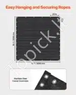 Markizė / apsauginis tinklas nuo saulės 305 x 305 cm - Image 4