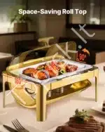 Marmitas, 1 vnt., 8,5 L, auksinė spalva - Image 5