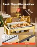 Marmitas, 1 vnt., 8,5 L, auksinė spalva - Image 6