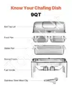 Marmitų komplektas, 2 vnt., 3,9 L, sidabrinė spalva - Image 6
