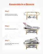 Marmitų komplektas, 2 vnt., 4 padėklai - Image 7