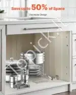 Marmitų komplektas, 2 vnt., 4,7 L, sidabrinė spalva - Image 6