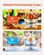 Marmitų komplektas, 2 vnt., 4,7 L, sidabrinė spalva - Image 2