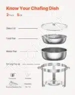 Marmitų komplektas, 2 vnt., 4,7 L, sidabrinė spalva - Image 5