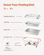 Marmitų komplektas, 2 vnt., 7,5 L, rožinio aukso spalvos - Image 4