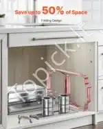 Marmitų komplektas, 2 vnt., 7,5 L, rožinio aukso spalvos - Image 5