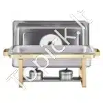 Marmitų komplektas, 4 vnt., 7,5 L, auksinė spalva - Image 9