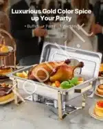 Marmitų komplektas, 4 vnt., 7,5 L, auksinė spalva - Image 2