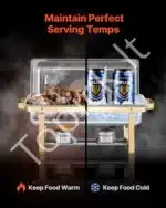 Marmitų komplektas, 4 vnt., 7,5 L, auksinė spalva - Image 4