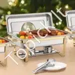 Marmitų komplektas, 4 vnt., 7,5 L, auksinė spalva - Image 8